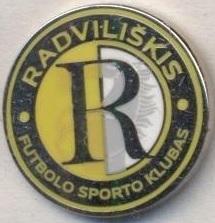футбольний клуб Радвілішкіс (Литва) ЕМАЛЬ/FSK Radviliskis,Lithuania football pin