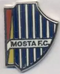 футбольний клуб Моста (Мальта)1 ЕМАЛЬ / Mosta FC,Malta football enamel pin badge