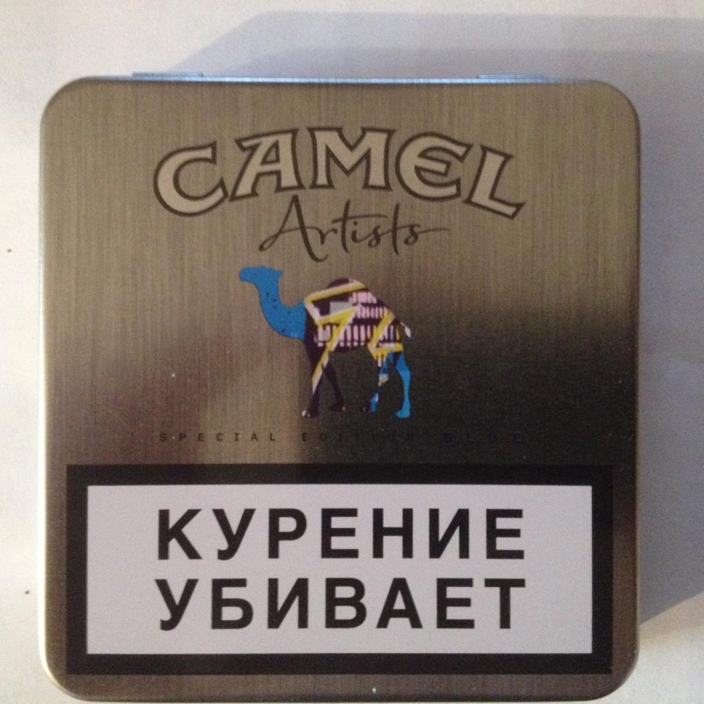 Пачка от сигарет CAMEL (металл) вид 9
