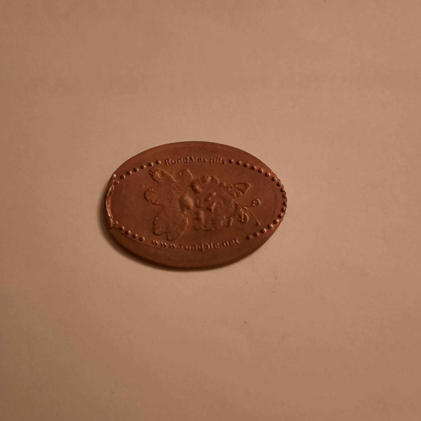 Жетон Рунделе (из монеты)