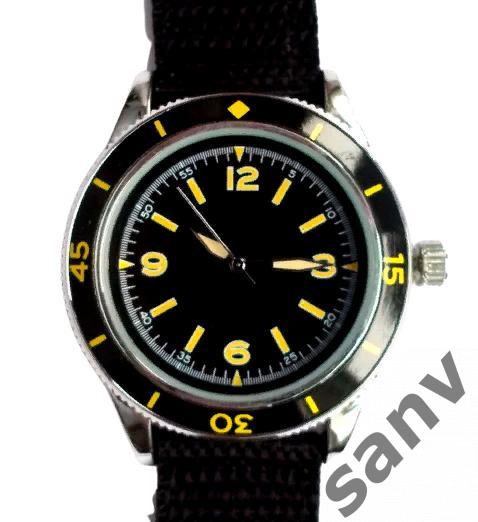 Военные часы морского спецназа Франции 1950е 1