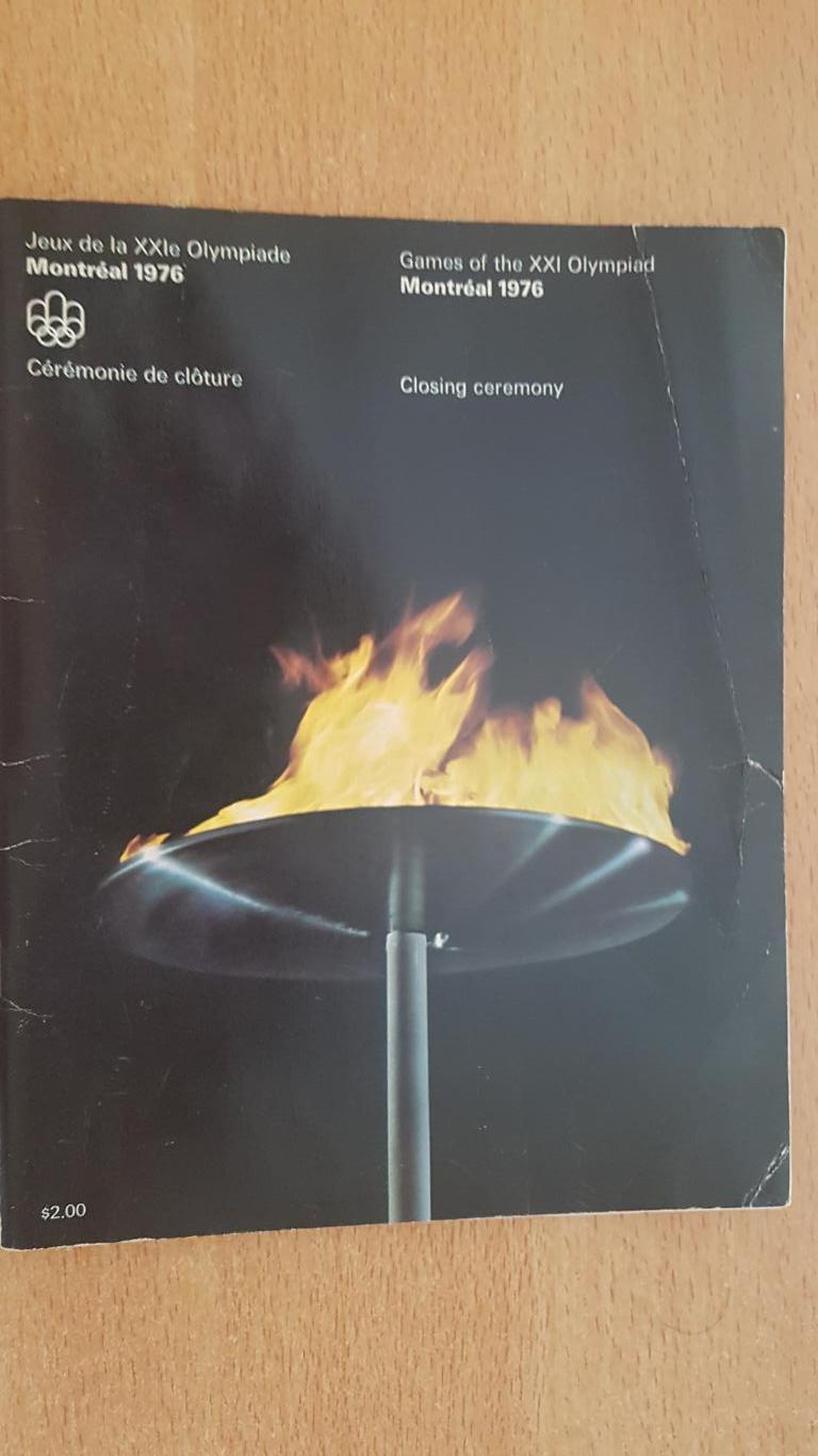 Программа закрытия Олимпиады 1976