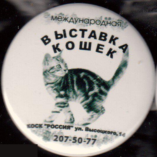 Выставка кошек, Москва