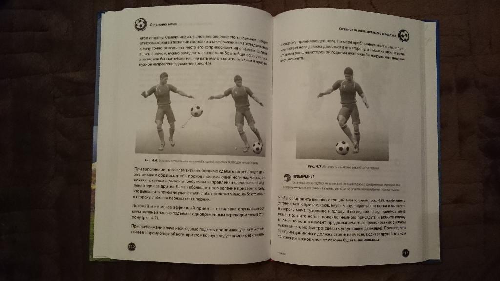 Книга. Футбол для начинающих с 3 D иллюстрациями 1
