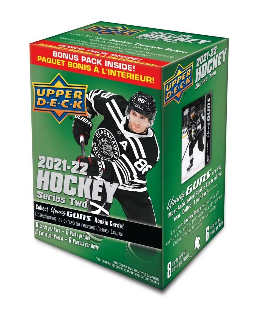 2021/22 UD Series 2 Hockey 6-Pack Blaster Box