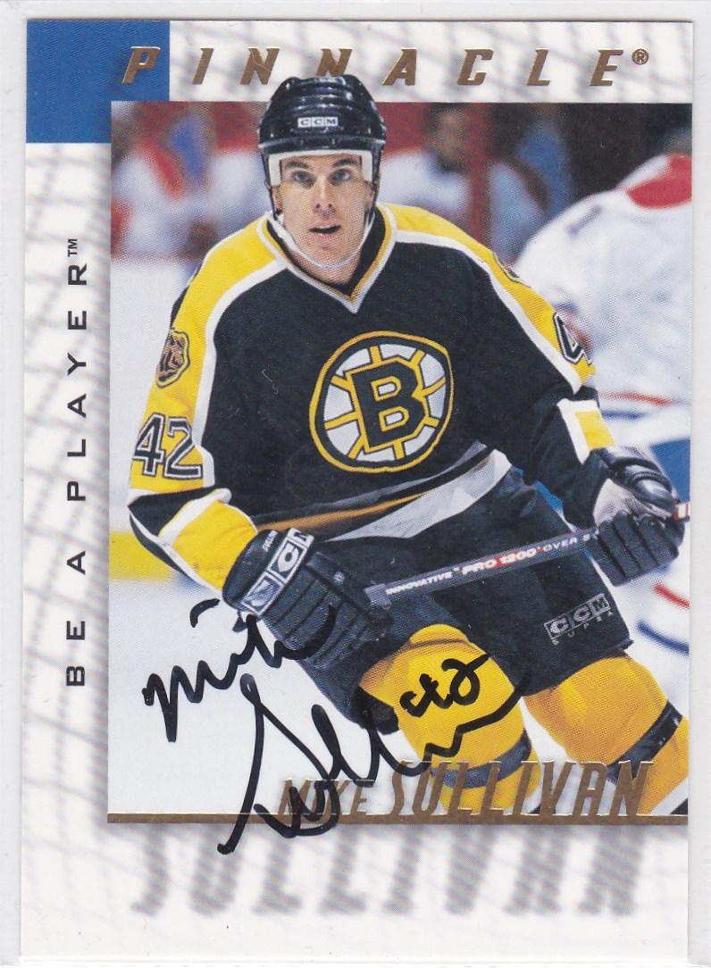 1997-98 Pinnacle Be A Player - [Base] - Autographs #179 Mike Sullivan