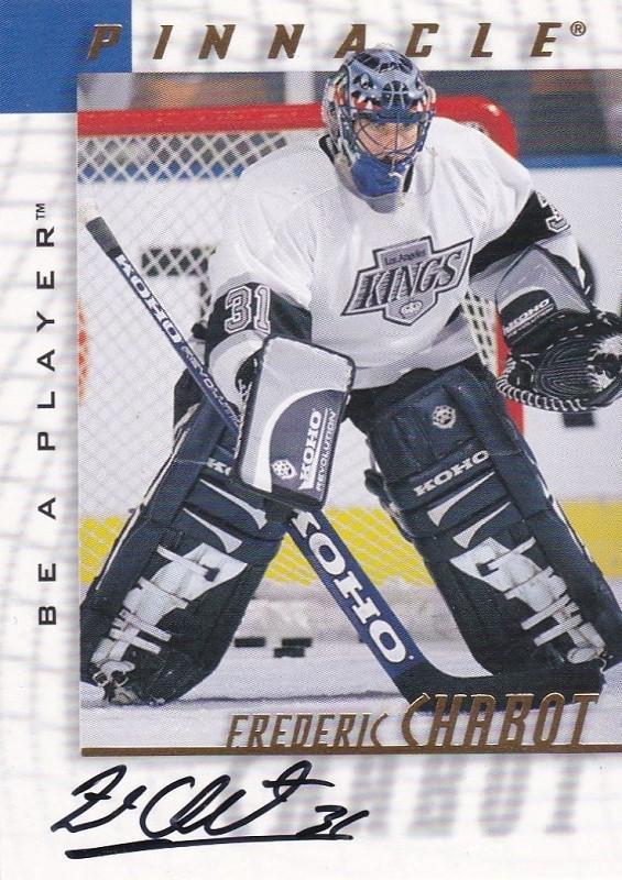 1997-98 Pinnacle Be A Player - [Base] - Autographs #169Frederic Chabot
