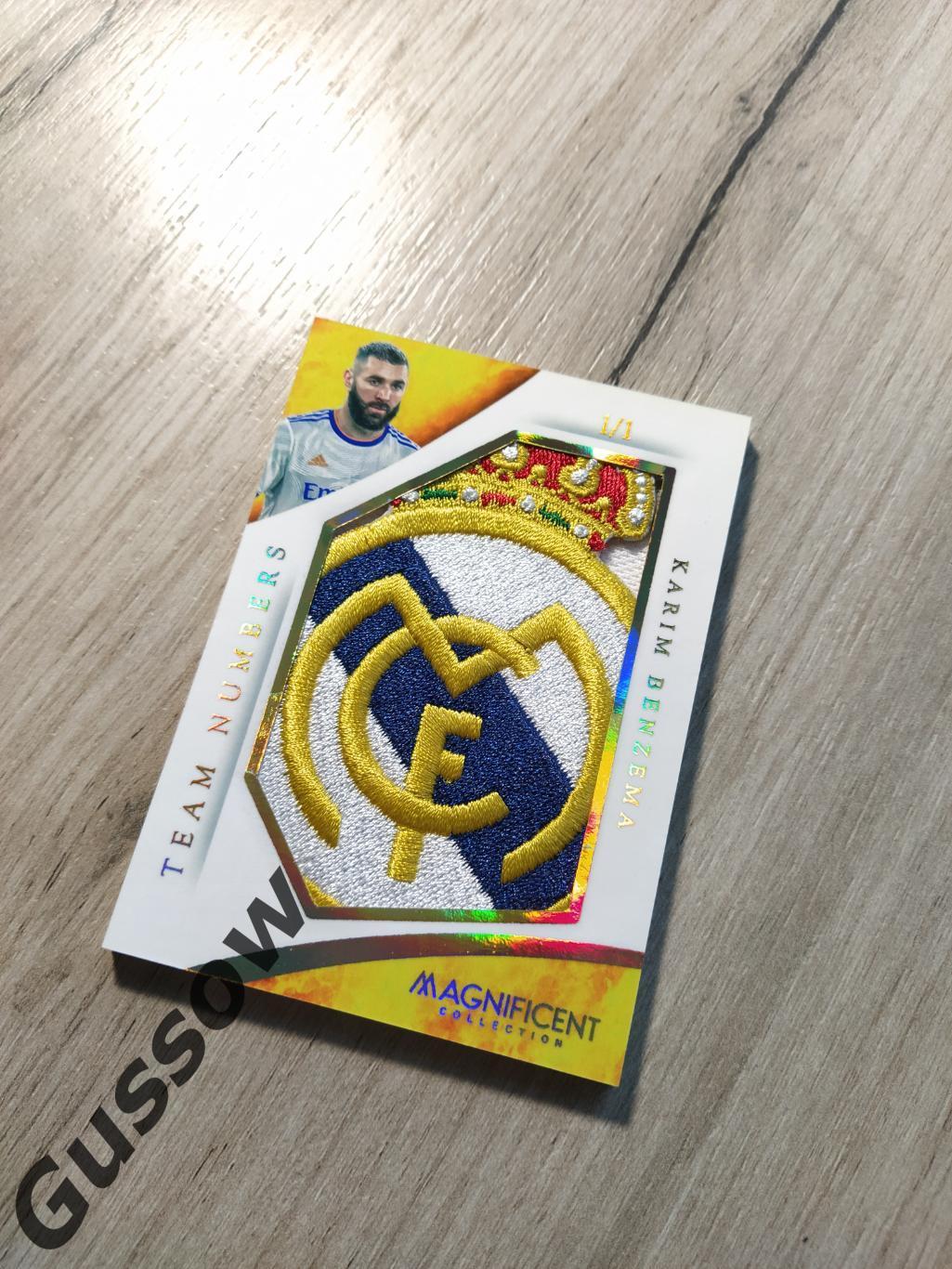 CLS Magnificent collection Team Numbers Karim Benzema 1/1