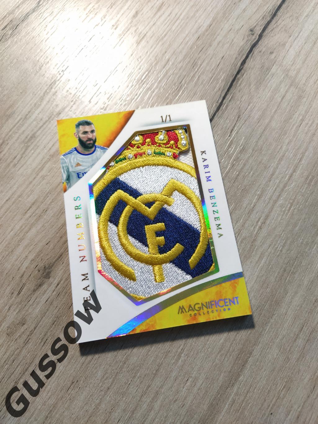 CLS Magnificent collection Team Numbers Karim Benzema 1/1 1