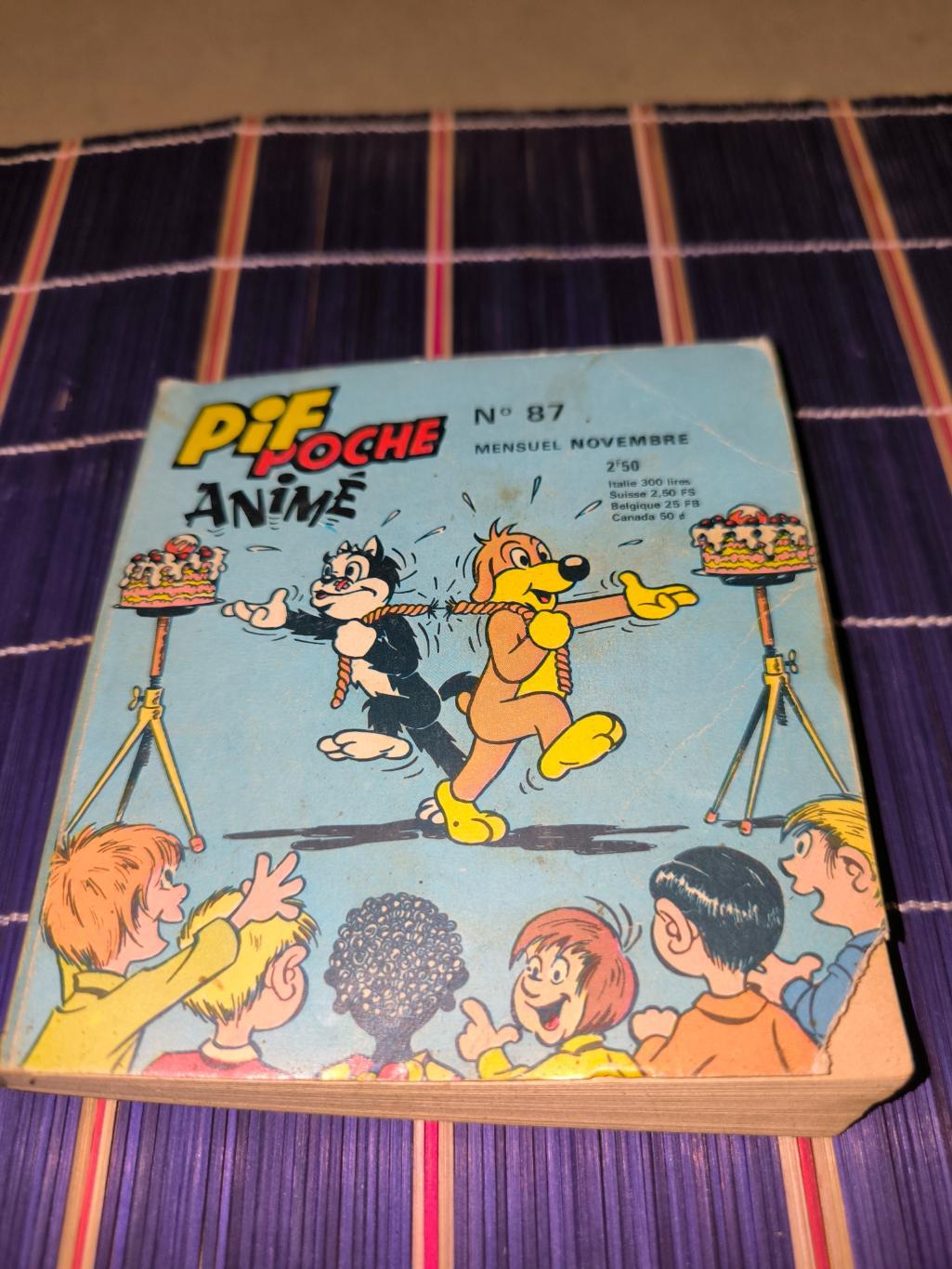 Комикс Pif Poche 87 1972