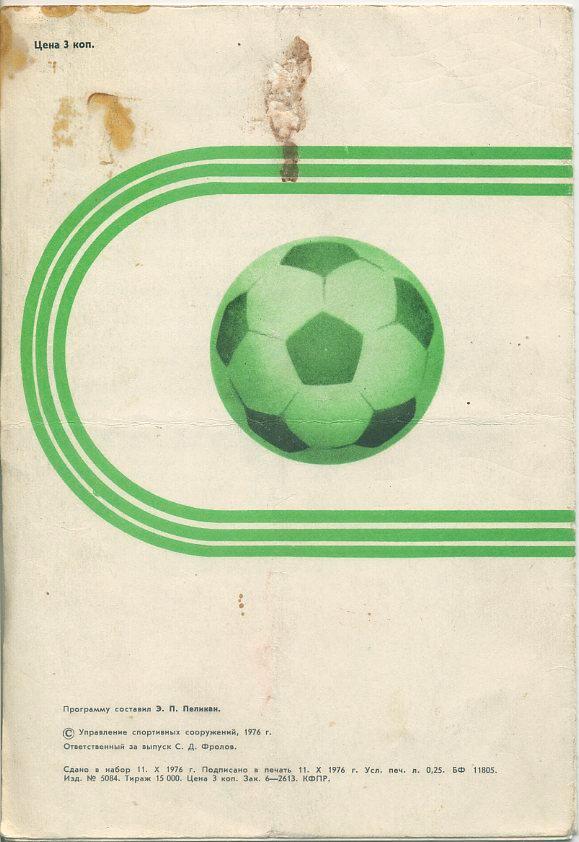 Динамо Киев - ПАОК, Греция - 1976 1