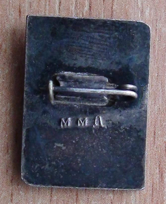 Ленин, бронза, серебрение, ММД 1