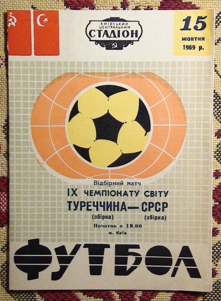 СССР - Турция 1969, Киев