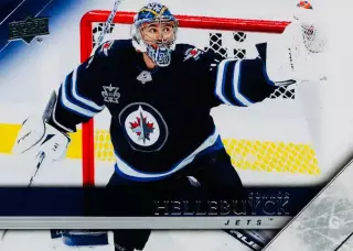 Карточка NHL Connor Hellebuyck Winnipeg Jets/Коннор Хеллебайк Виннипег НХЛ