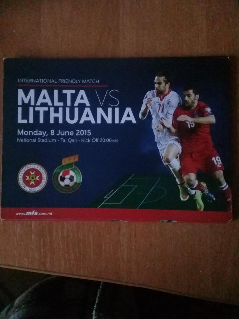 Мальта - Литва 2015