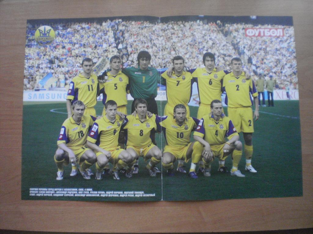Постер. Футбол. Украина 2005