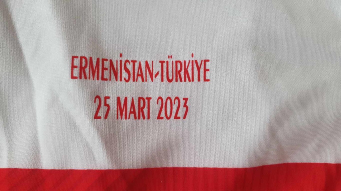 Официальная игровая майка сборной Турции 25.03.2023, N:17 3