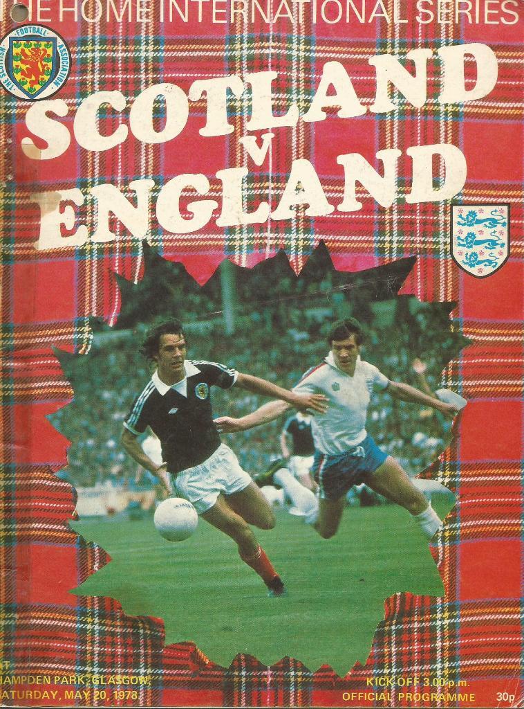 Scotland v England_20.05. 1978 () = Шотландия - Англия