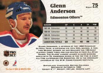 1991-92 Pro Set Glenn Anderson 1