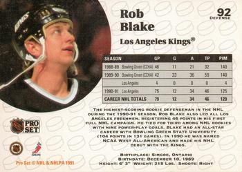 1991-92 Pro Set Rob Blake 1