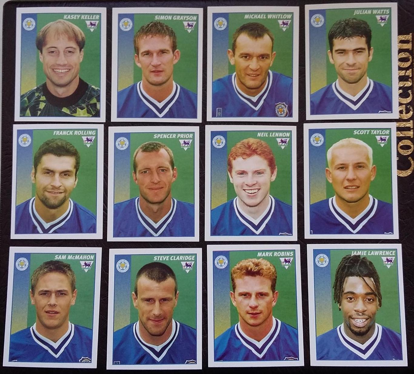 MERLIN Английская Премьер-Лига 1996-1997. Leicester City. На выбор.