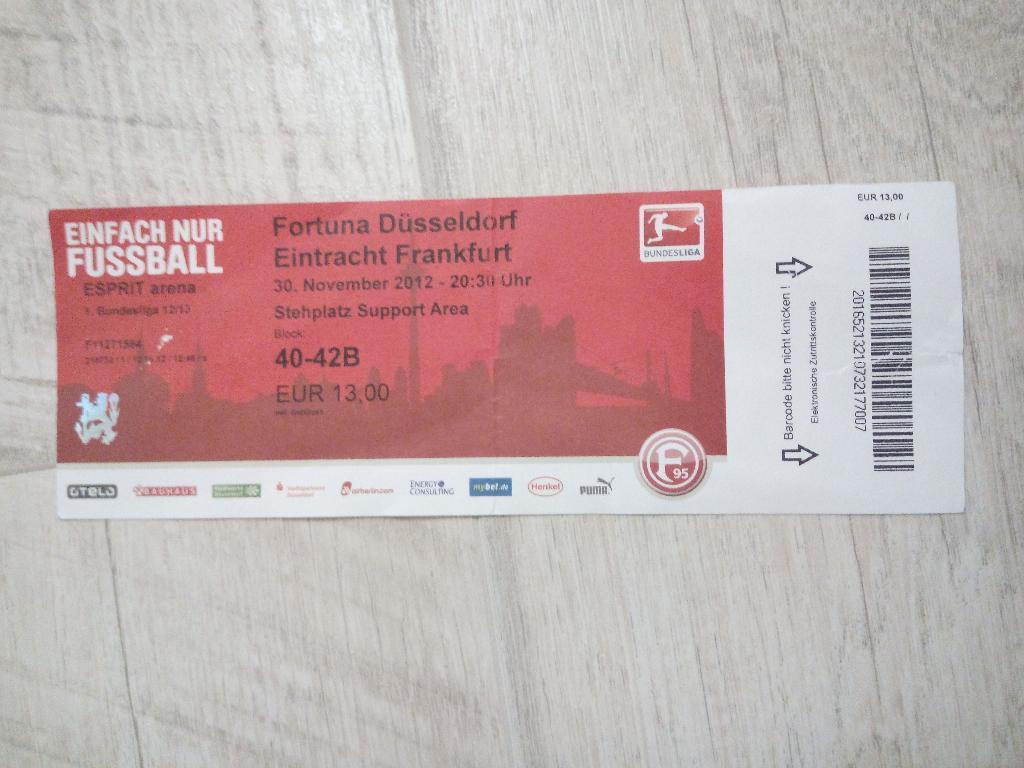Fortuna D – Eintracht, Фортуна - Айнтрахт