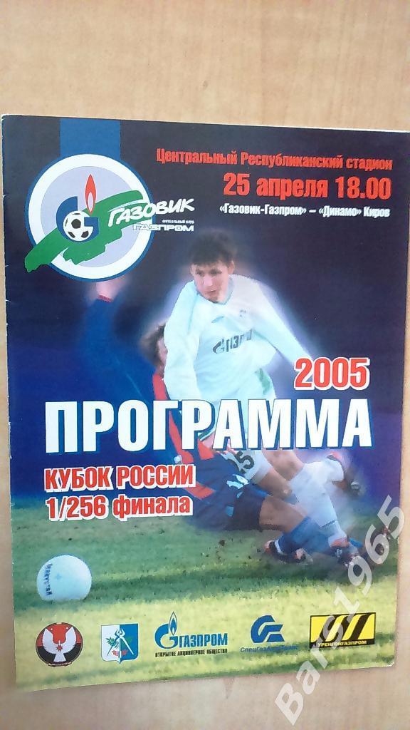 Газовик-Газпром Ижевск - Динамо Киров 2005 Кубок России