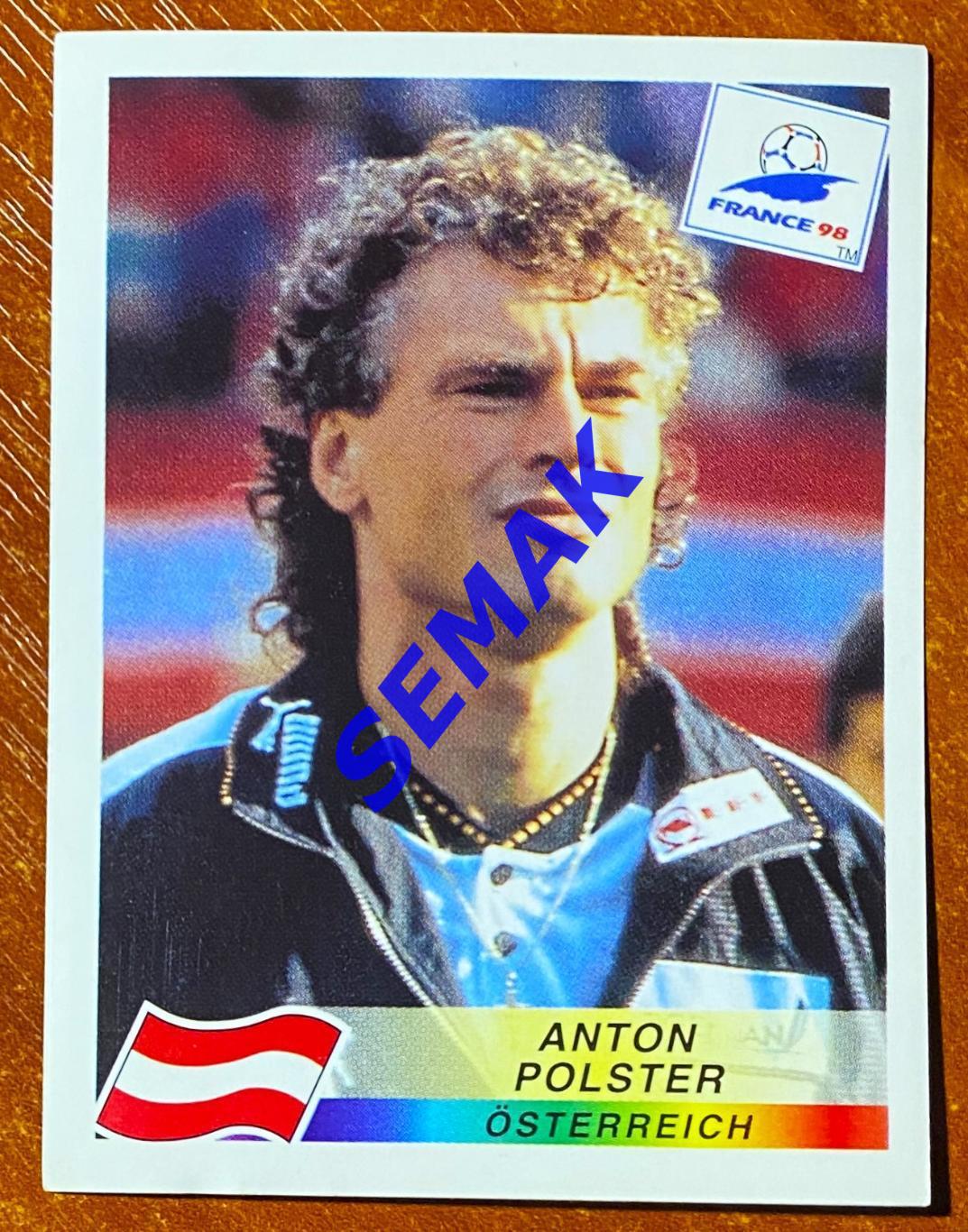 Panini-Панини - №154. Чемпионат Мира - Франция/France - 1998