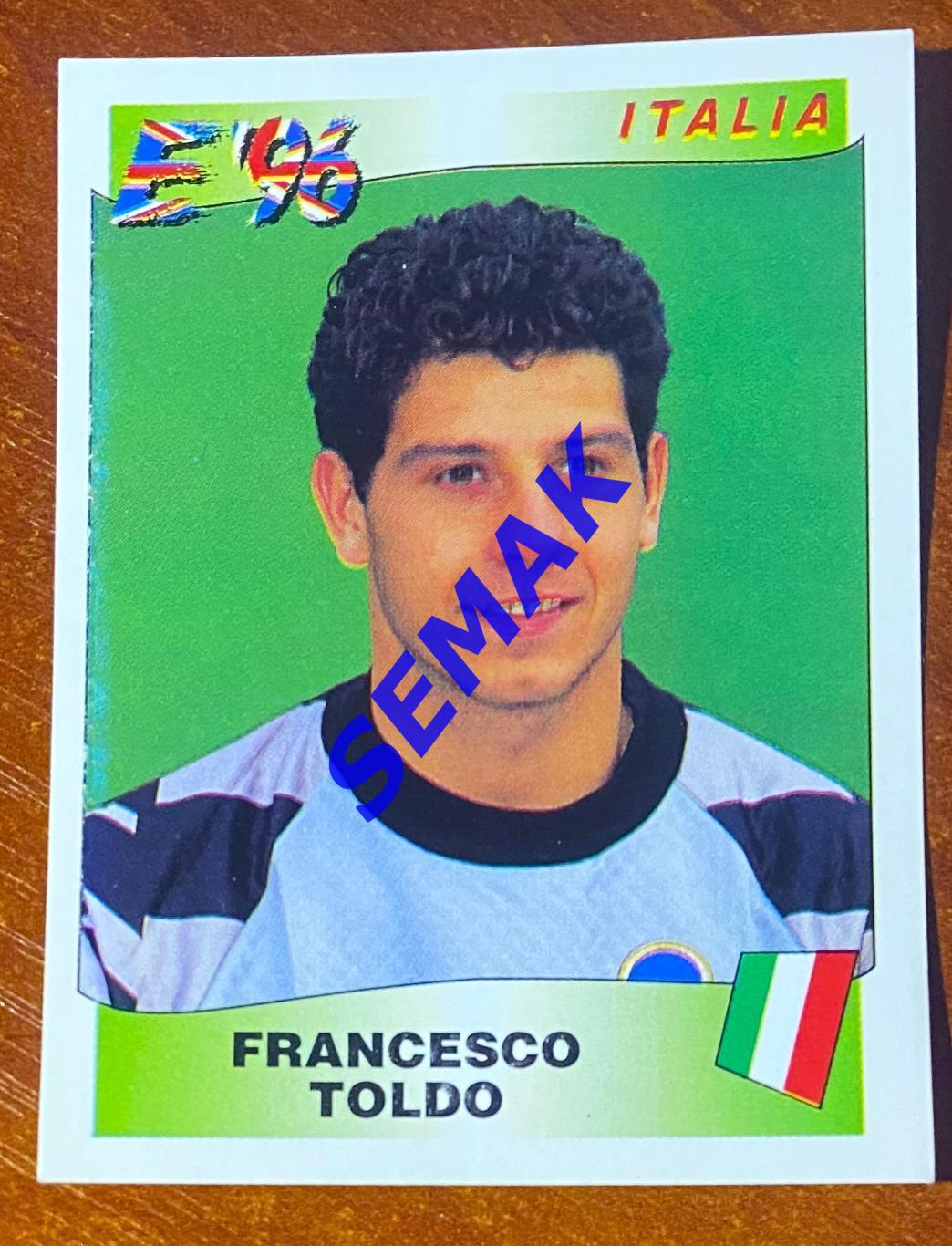 Panini-Панини. Стикер/Наклейка №-254 Евро/EURO - Англия 1996.