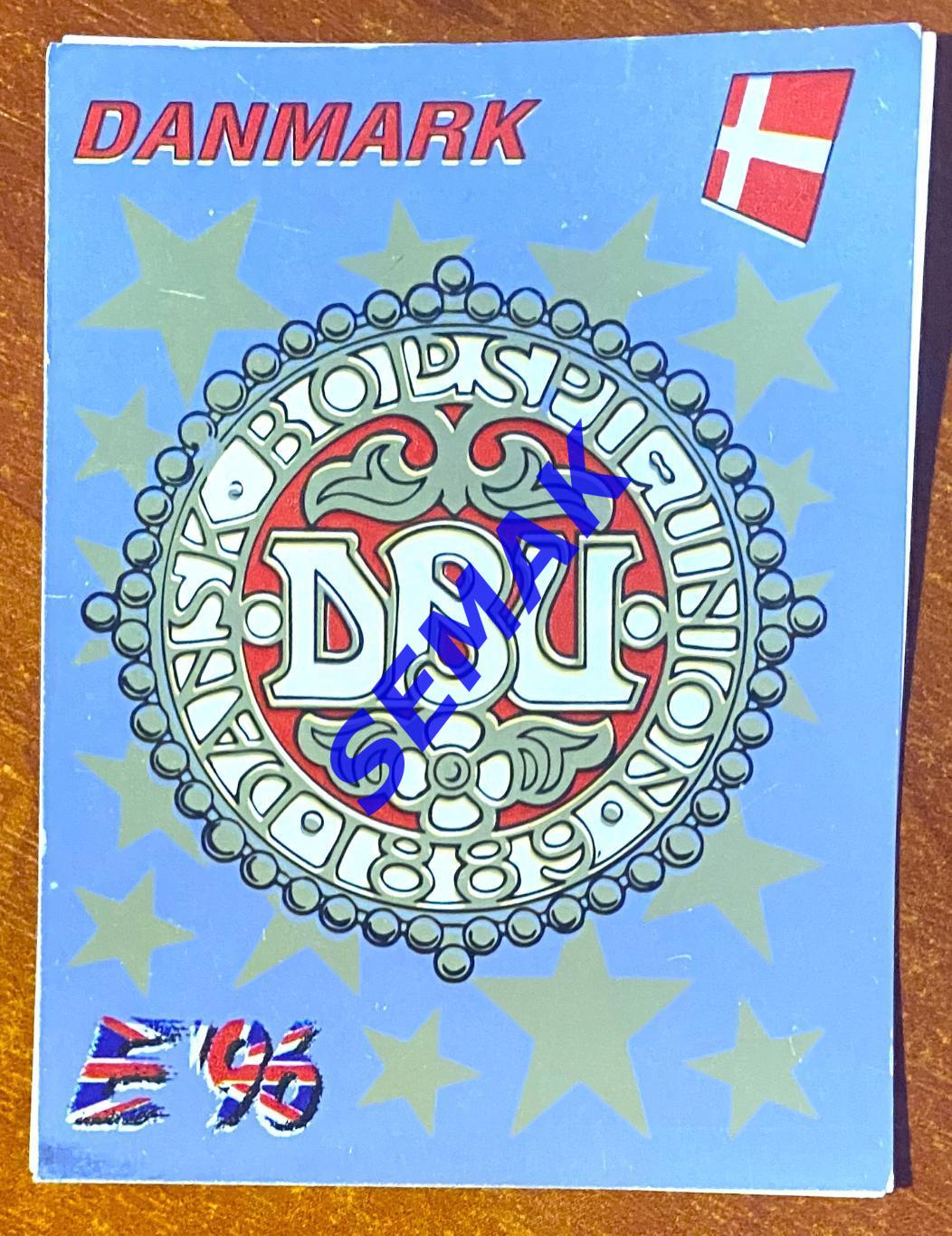 Panini-Панини. Стикер/Наклейка №-275 Евро/EURO - Англия 1996.
