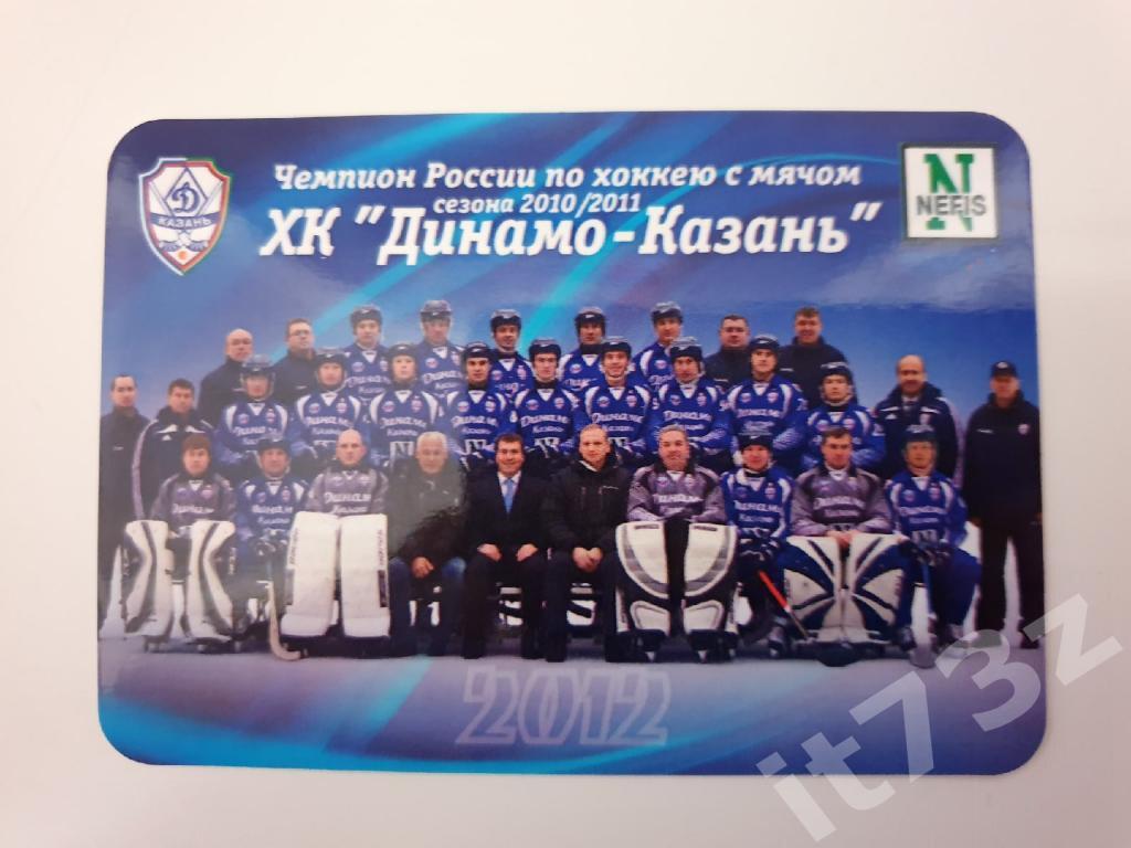 Хоккей с мячом. Динамо Казань сезон 2010/11 (10/6 см)