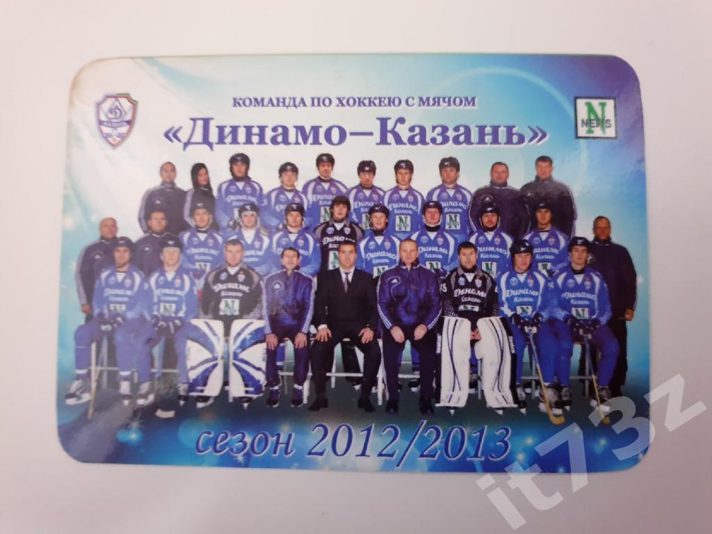 Хоккей с мячом. Динамо Казань сезон 2012/13 (10/6 см)