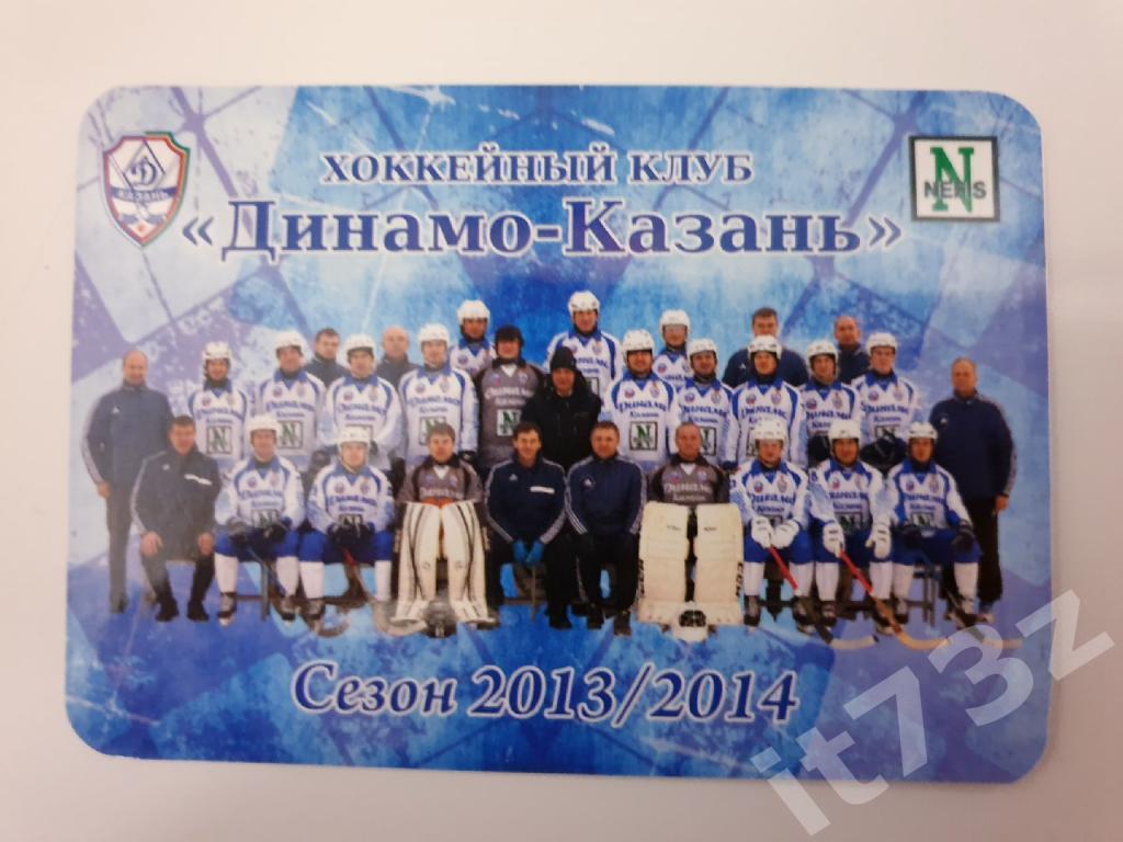 Хоккей с мячом. Динамо Казань сезон 2013/14 (10/6 см)