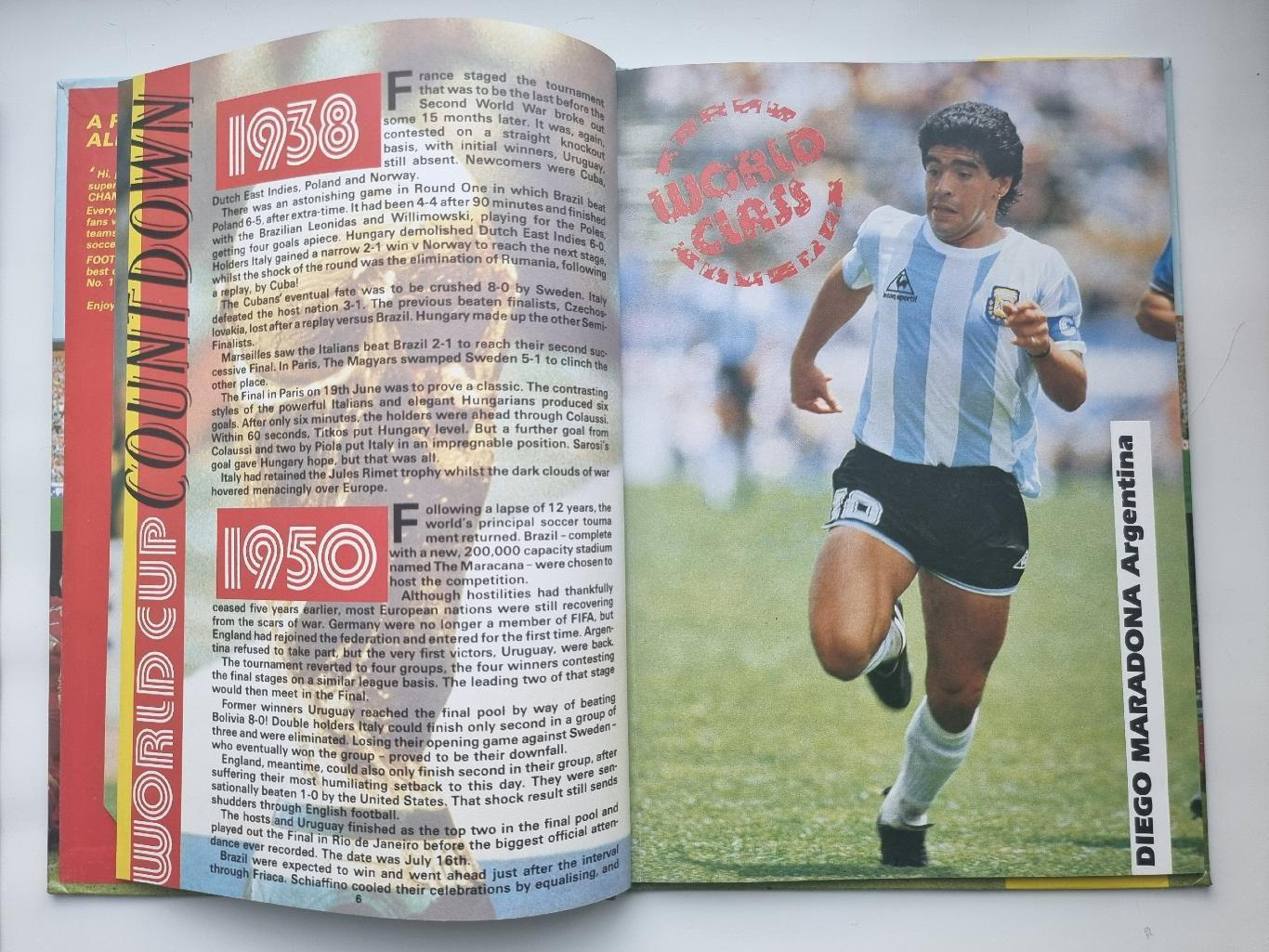 АКЦИЯ !!! Фотоальбом Футбольные Чемпионы Лондон 1989 (64 страницы) 2