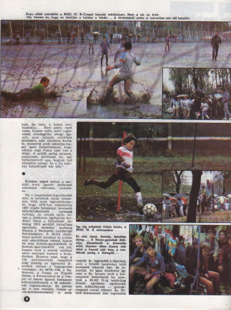 журнал Кепеш спорт Венгрия 1987г. №48 1