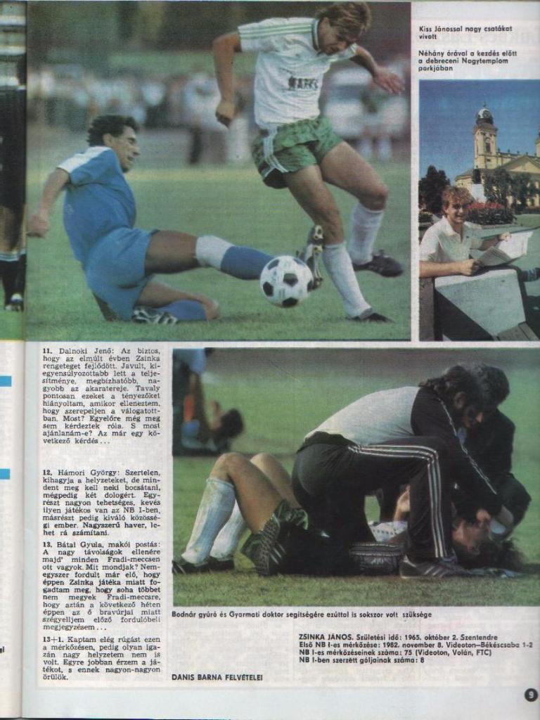 журнал Кепеш спорт г.Будапешт, Венгрия 1986г. №34 2