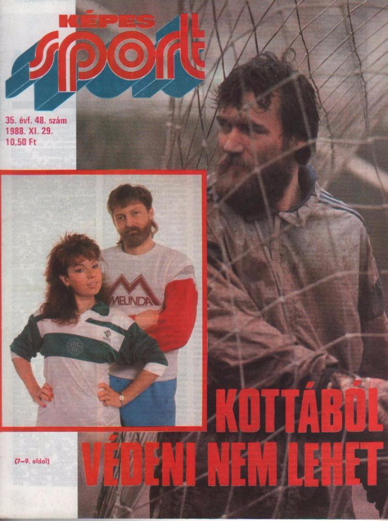 журнал Кепеш спорт г.Будапешт, Венгрия 1988г. №48