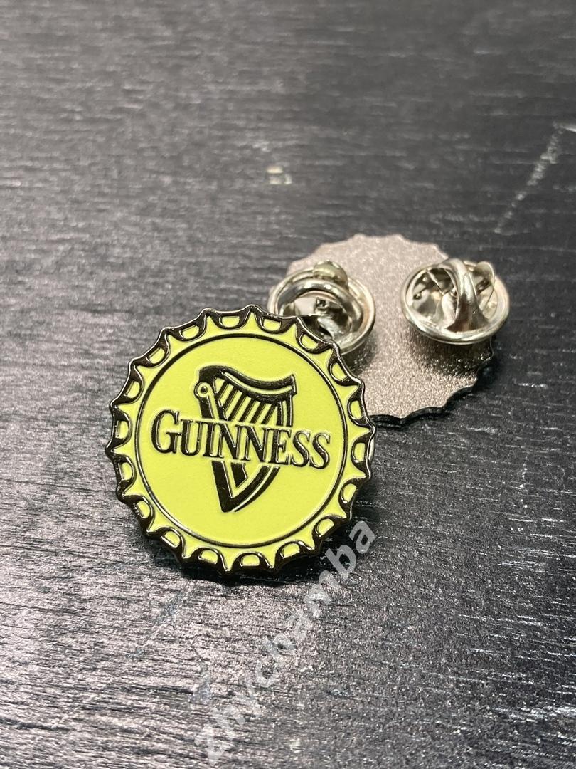 значок пивная пробка Гиннес (Guinness) №1