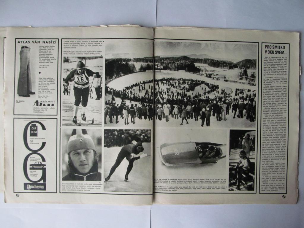 Журнал Стадион (ЧССР)1976 год №10, ЗОИ -1976 2