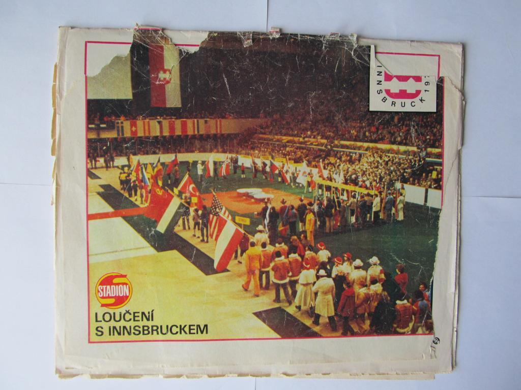 Журнал Стадион (ЧССР)1976 год №10, ЗОИ -1976 7