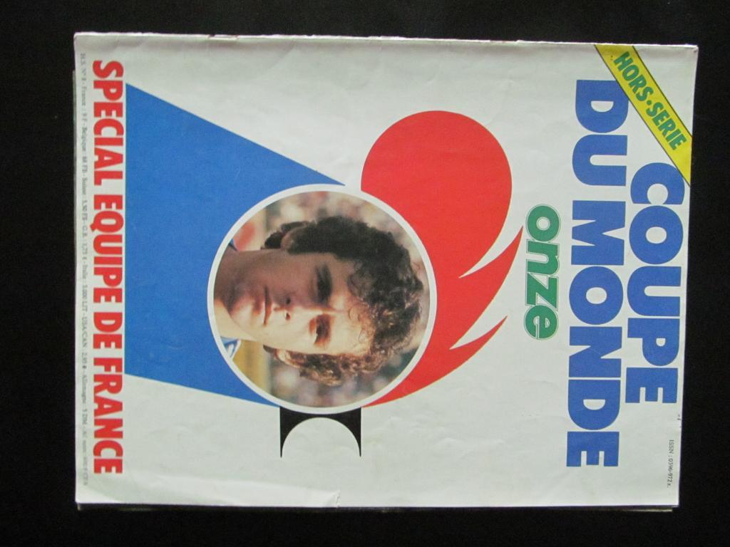 Журнал ONZE (Франция) 1978. Представление игроков сб. Франции к ЧМ-78