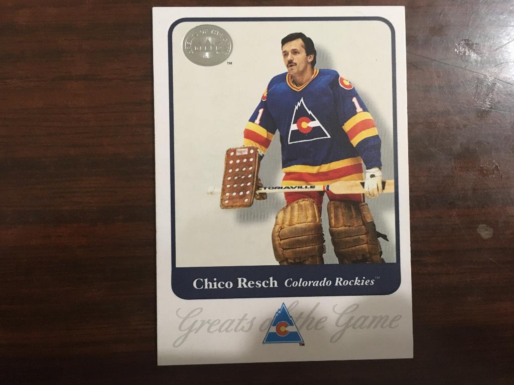 Хоккей Карточка Chico Resch НХЛ/NHL