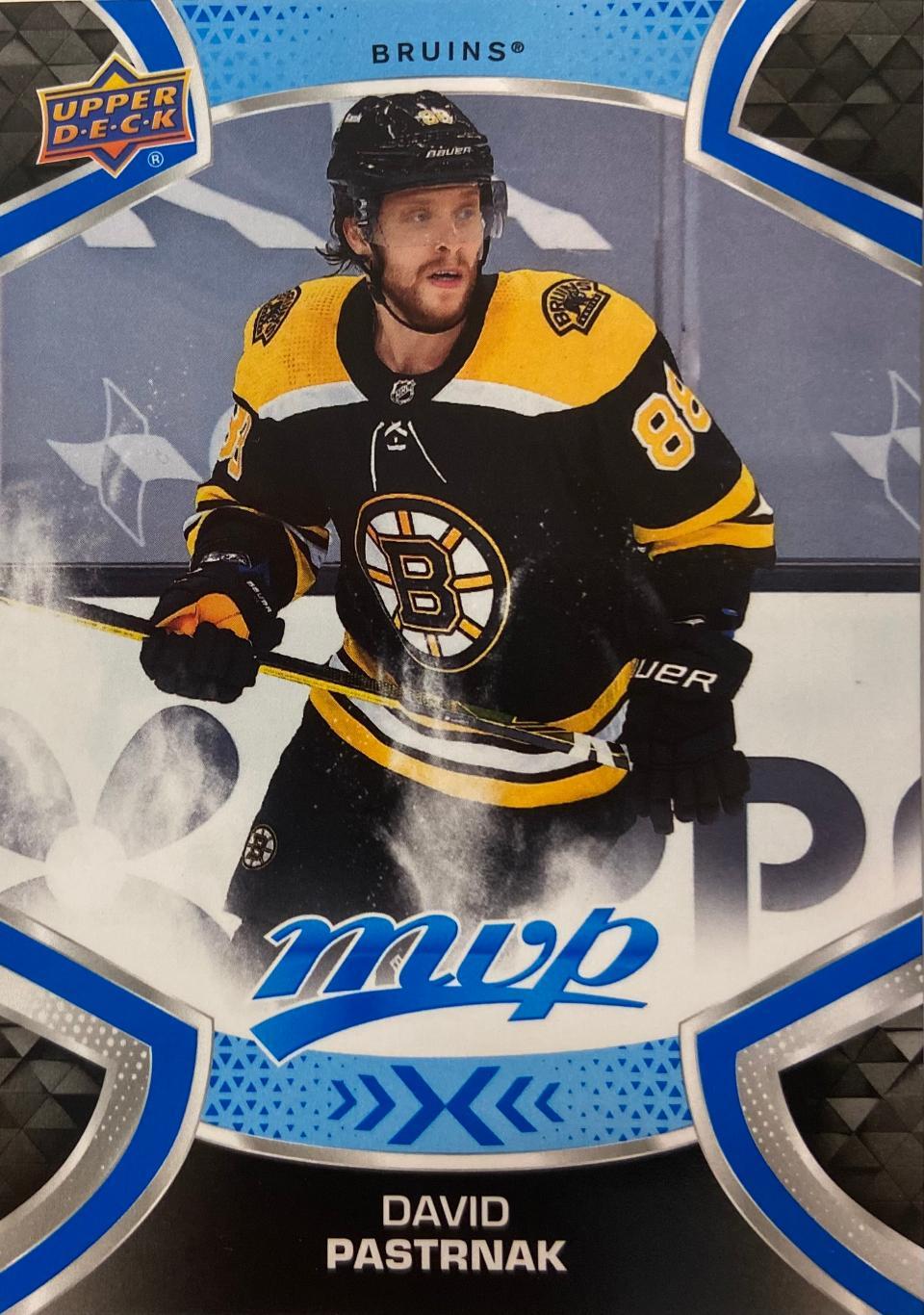 Хоккей. Карточка David Pastrnak - Давид Пастрняк Boston Bruins/Бостон НХЛ/NHL