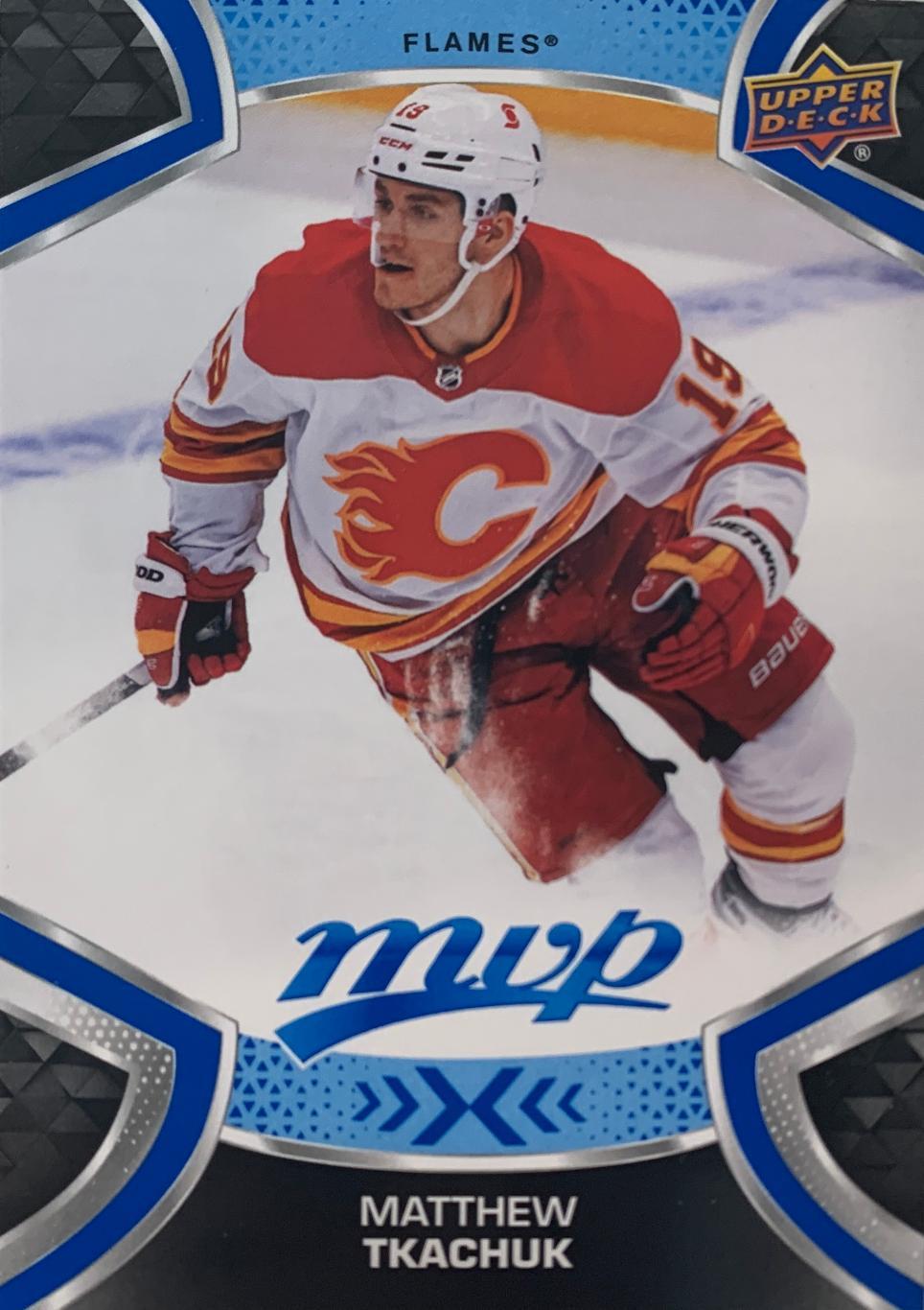 Хоккей. Карточка Matthew Tkachuk-Мэттью Ткачук Calgary Flames - Калгари НХЛ/NHL