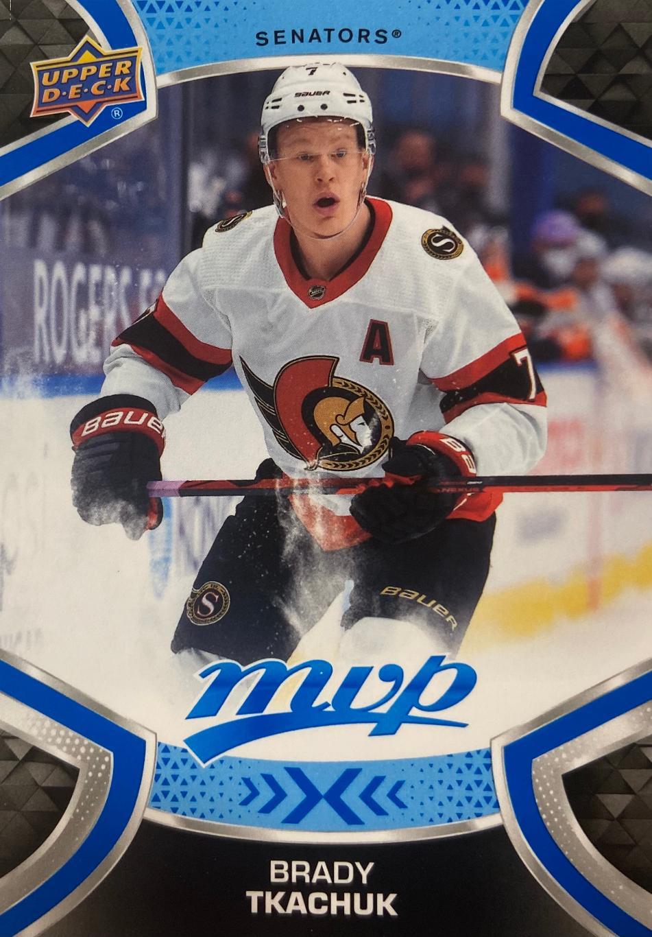 Хоккей. Карточка Brady Tkachuk - Брэди Ткачук (Ottawa Senators - Оттава) НХЛ/NHL
