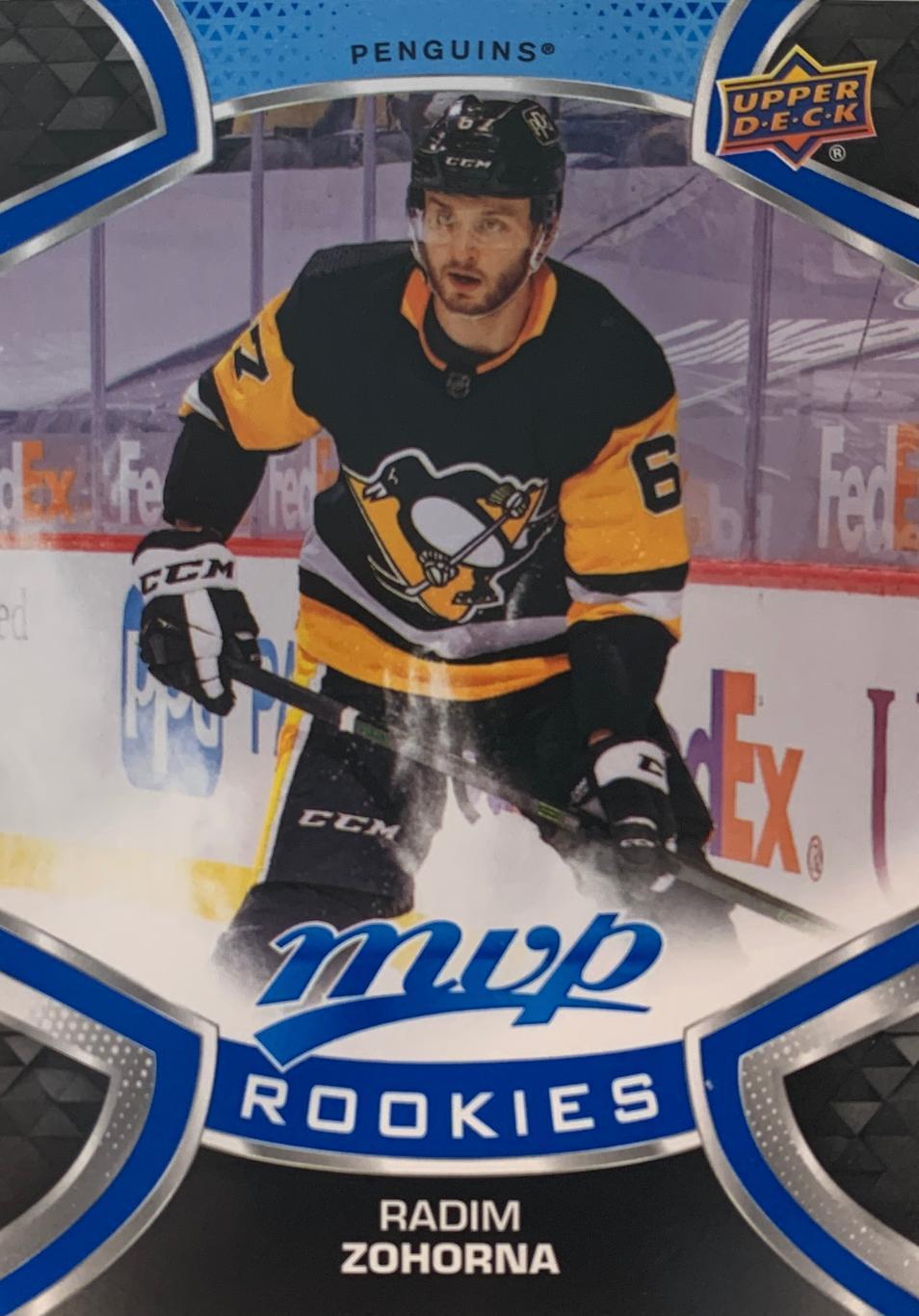 Карточка Radim Zohorna - Радим Зогорна Pittsburgh Penguins - Питтсбург НХЛ/NHL
