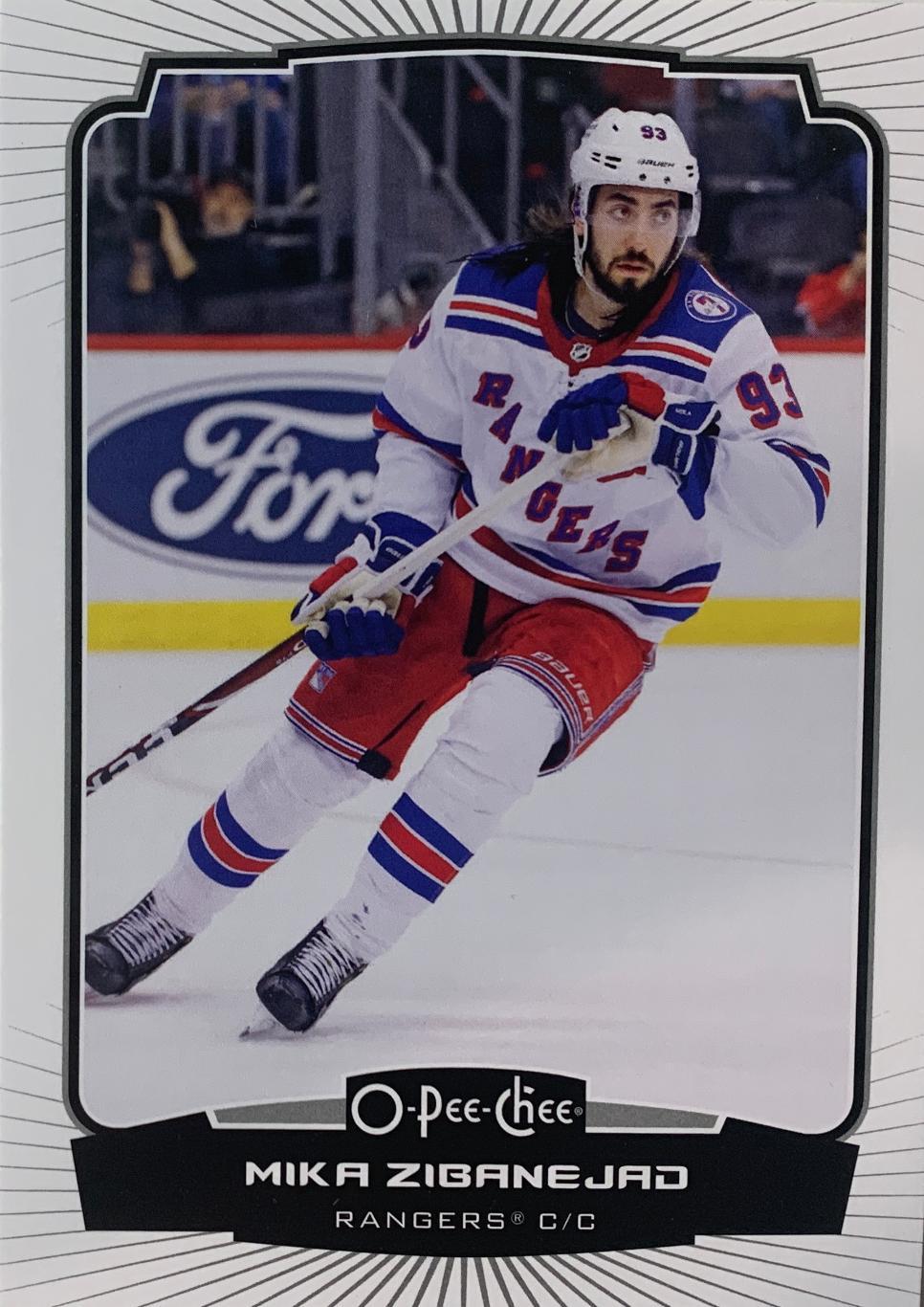 Хоккей.Карточка Mika Zibanejad-Мика Зибанежад New York Rangers-Рейнджерс НХЛ/NHL