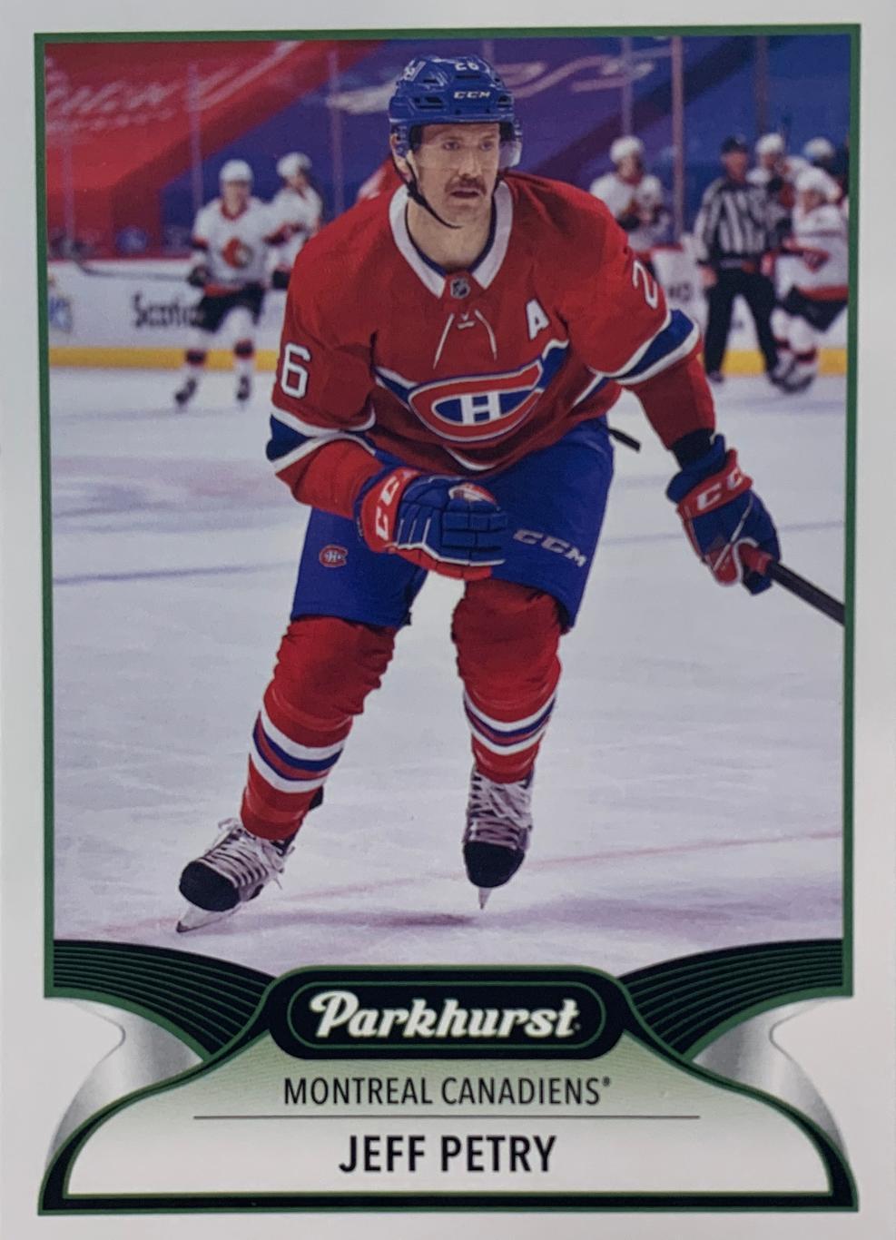 Хоккей. Карточка Jeff Petry - Джефф Питри Montreal Canadiens - Монреаль НХЛ/NHL