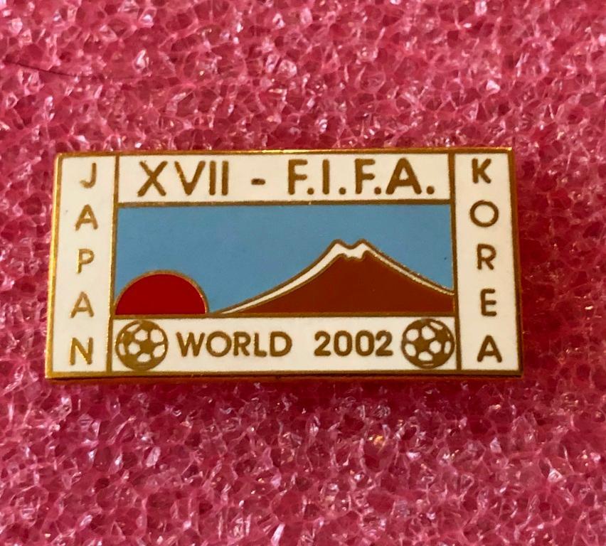 Знак Чемпионат Мира-2002 в Японии и Корее.