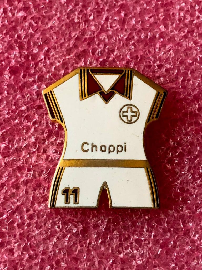 Знак футболист Стефан Шапюиза Чаппи Швейцария.